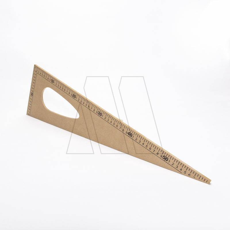 ESCUADRA DE FIBROFACIL X 60CM