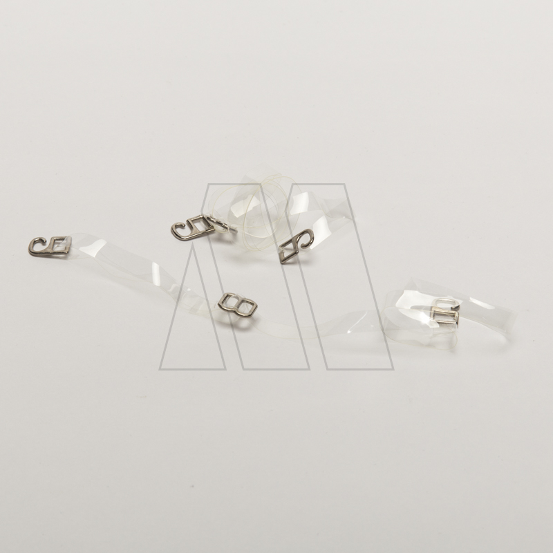 BRETEL SILICONA DESMONTABLE 6MM C/GANCHO METAL X 6 PARES