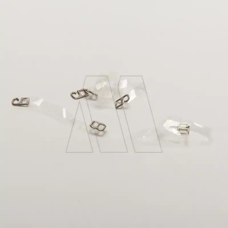 BRETEL SILICONA DESMONTABLE 6MM C/GANCHO METAL X 6 PARES