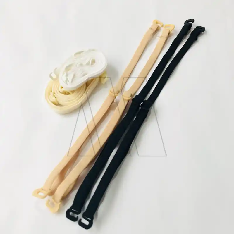 BRETEL ELASTICO DESMONTABLE AFELPADO 6MM X 6 PARES