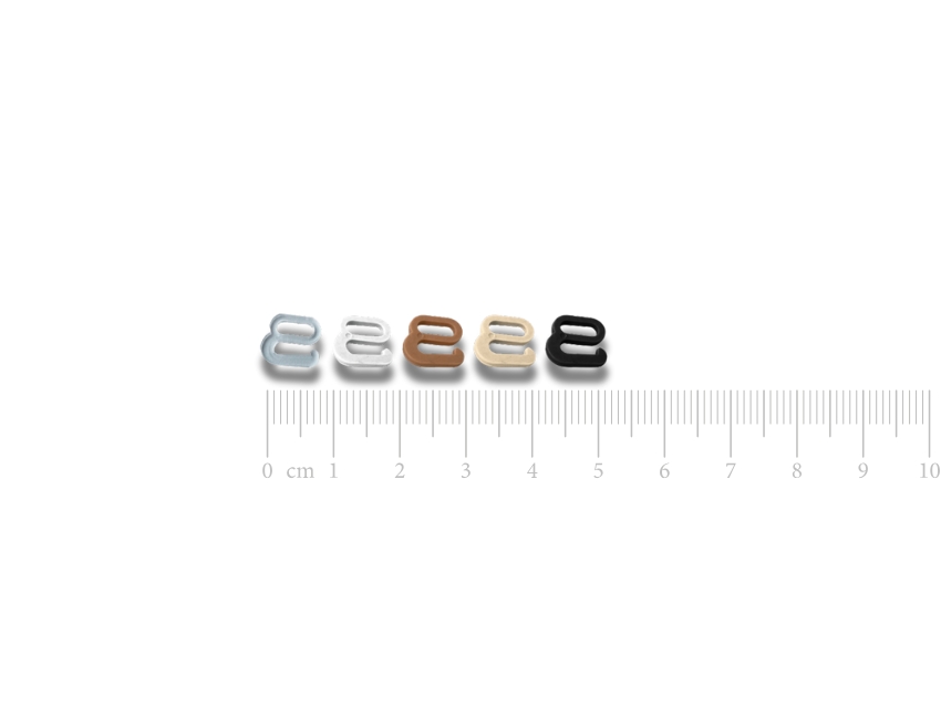 DESMONTABLE DE PLASTICO PARA LENCERIA 6MM X 50UN