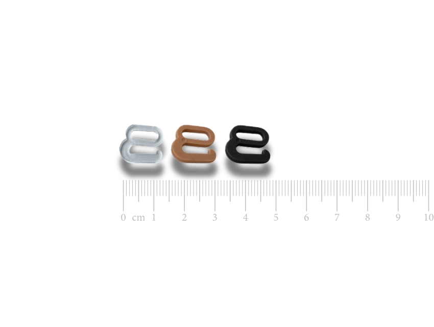 DESMONTABLE DE PLASTICO PARA LENCERIA 13MM X 50UN