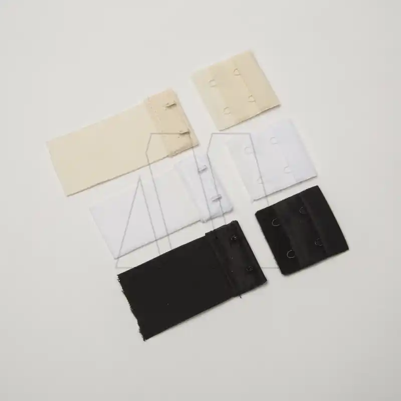 REPUESTO CORPIÑO 2 GANCHOS ANCHO C/ELASTICO AFELPADO 4CM X 12UN