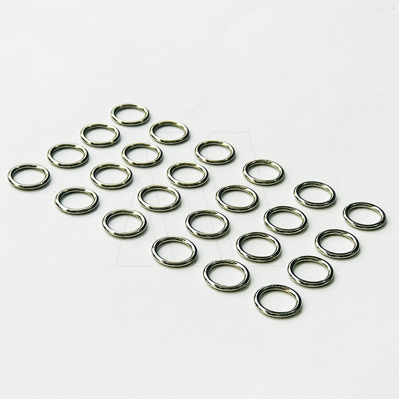 ARGOLLA DE ZAMAC DE 13MM NIQUEL X 50U