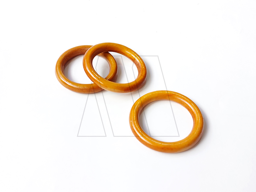 ARGOLLA P/BARRAL 33 MM MADERA LUSTRADA