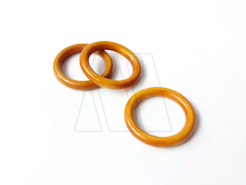 ARGOLLA P/BARRAL 33 MM MADERA LUSTRADA