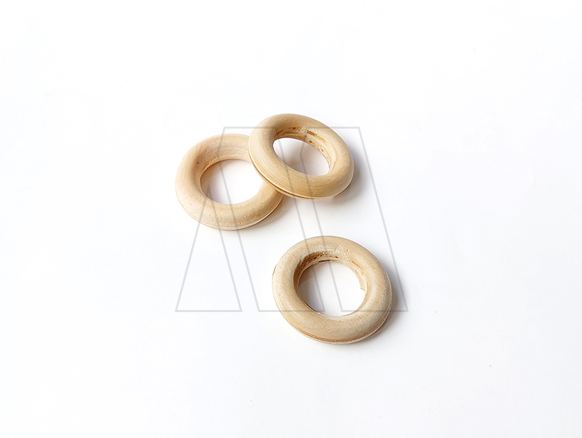 ARGOLLA P/BARRAL 22 MM MADERA SIN LUSTRAR