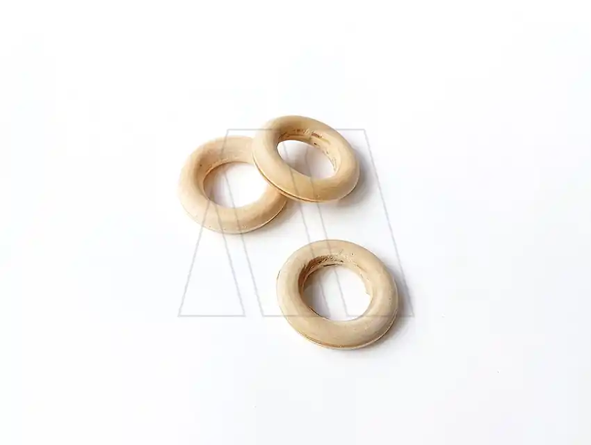 ARGOLLA P/BARRAL 22 MM MADERA SIN LUSTRAR