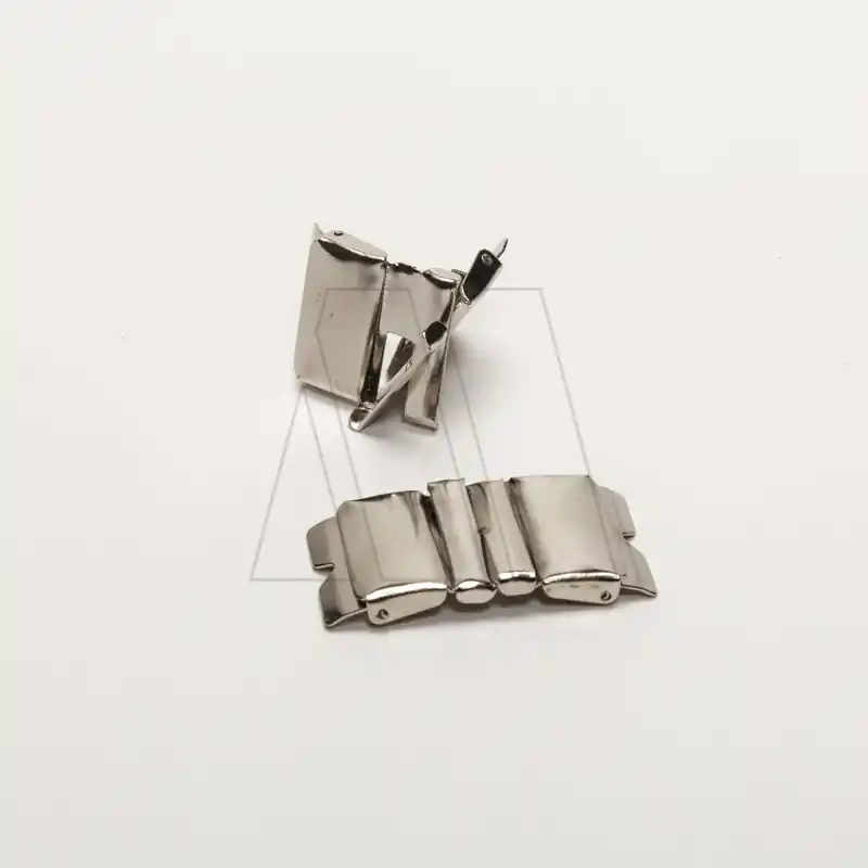 HEBILLA METALICA PASE 30 P/CINTURON ENGANCHE COCODRILO