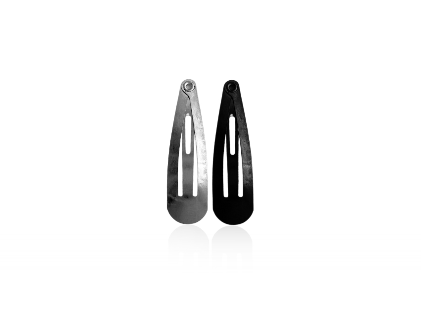 HEBILLA CLIP METALICA PARA EL CABELLO 4CM X 50UN
