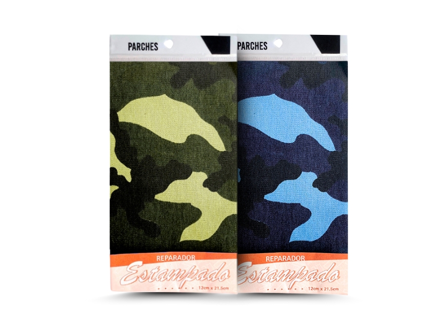 MENDAFACIL ESTAMPADO MILITAR X 6UN 