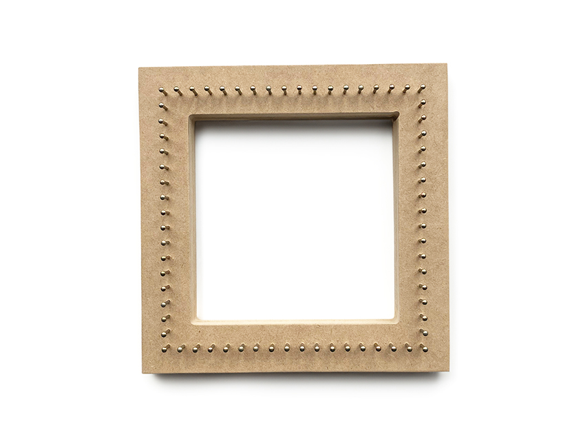 TELAR FIBROFACIL CUADRADO CHICO 20CM X 20CM
