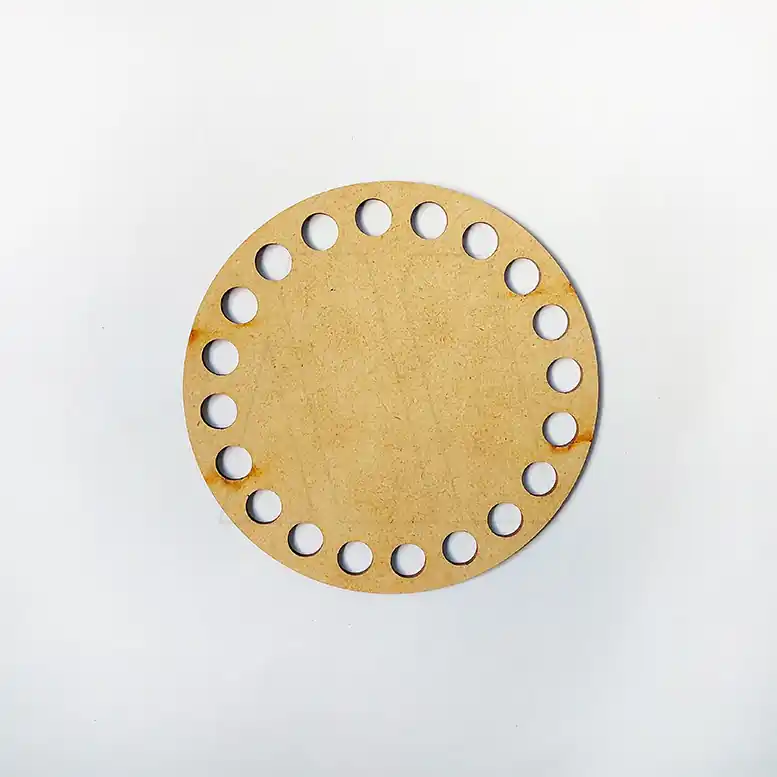 TELAR PARA TOTORA REDONDO MEDIANO 21CM