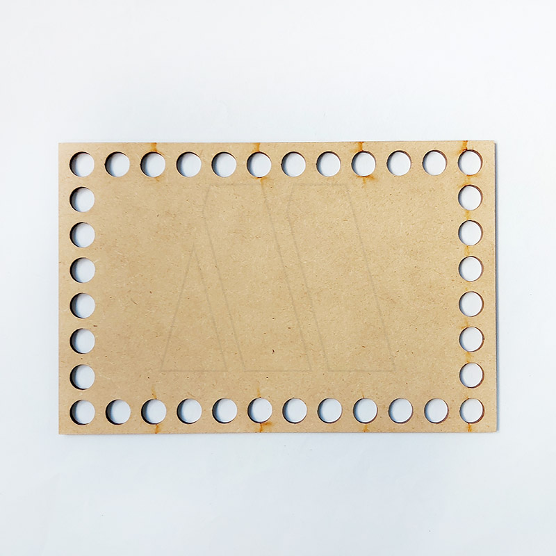 TELAR PARA TOTORA RECTANGULAR MEDIANO 21X31CM