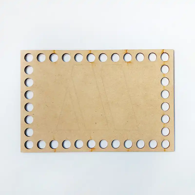 TELAR PARA TOTORA RECTANGULAR GRANDE 31X41CM