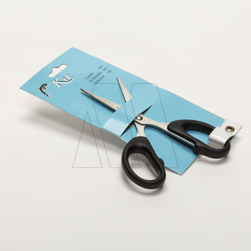 TIJERA KIT ALUMINIO C/MANGO PLASTICO P/MANUALIDADES 14CM