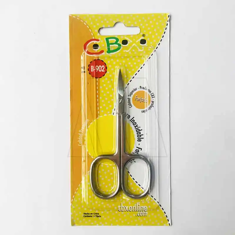 TIJERA CURVA P/BORDAR CBX