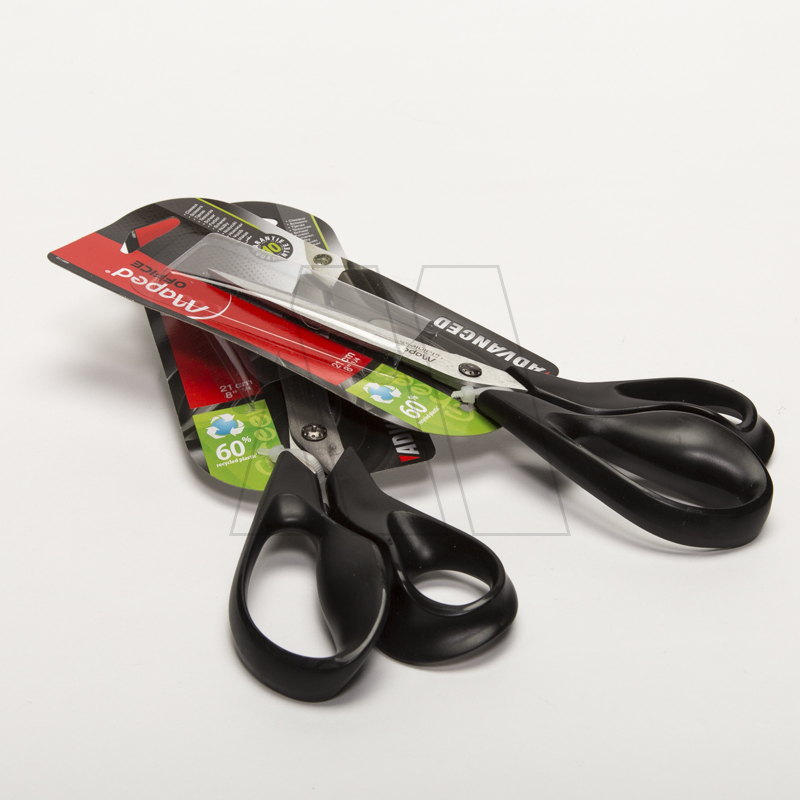 TIJERA MAPED ADVANCED GREEN ASIMETRICA 17CM