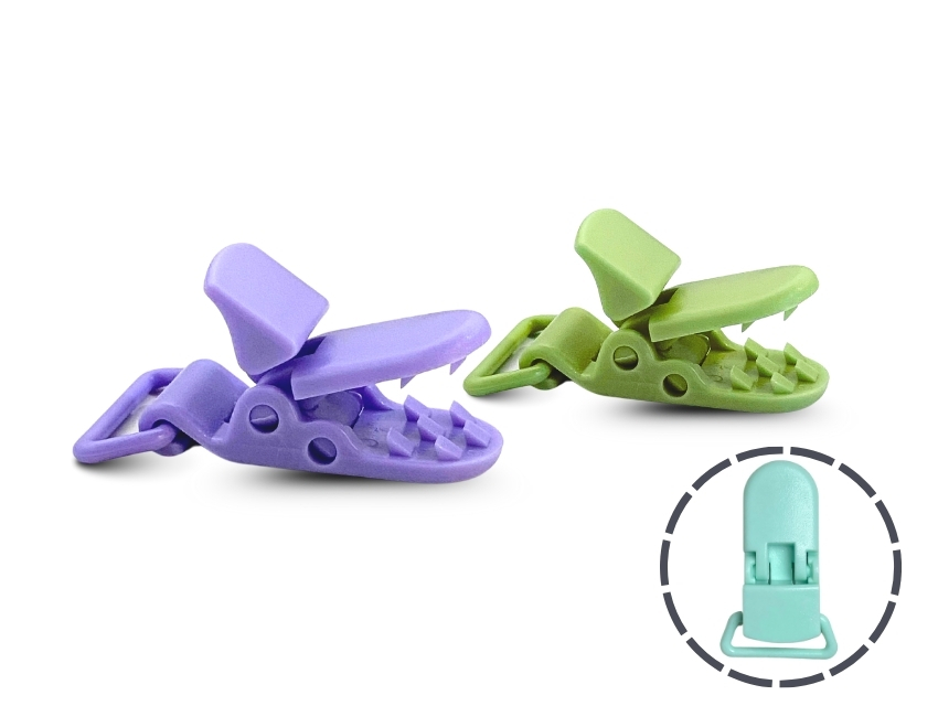 BROCHE MADISON PLASTICO PASE 25MM X 10UN