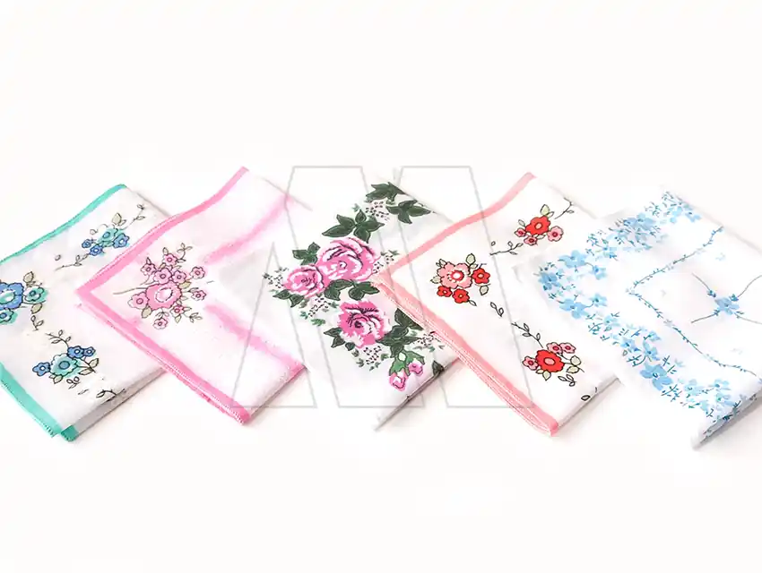 PAÑUELOS DAMA ALGODÓN 100% ESTAMPADOS SURTIDOS X 12UN