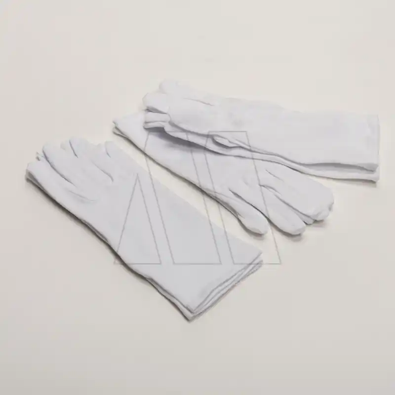 GUANTES DE ALGODON BLANCOS