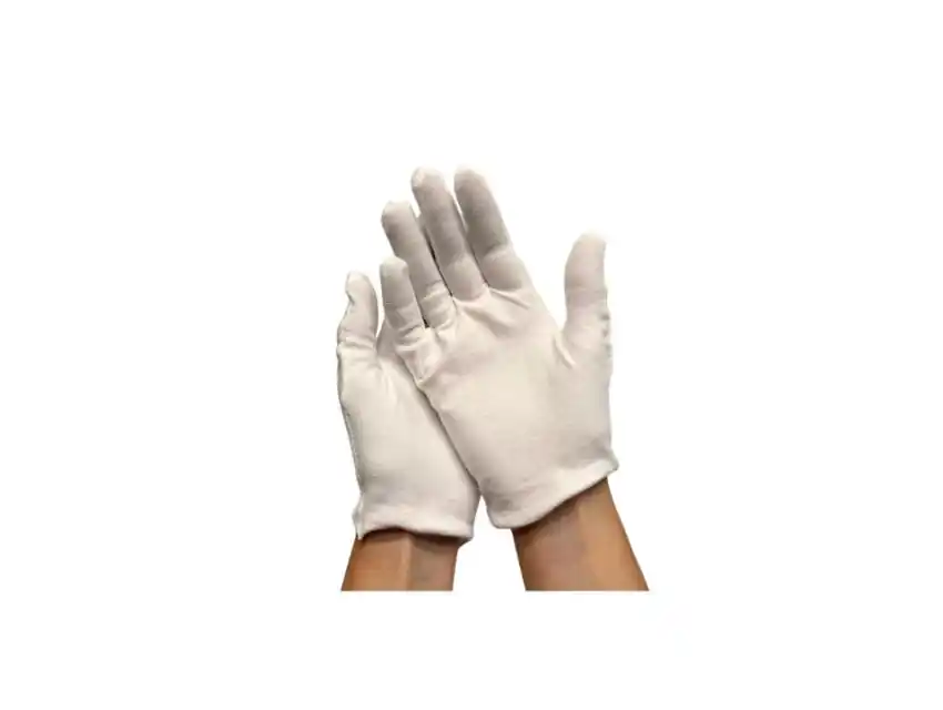 GUANTES LYCRA BLANCOS