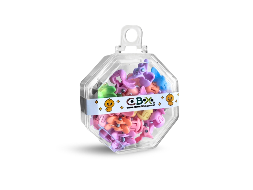 ESTUCHE DE BROCHES SURTIDOS CBX X 20UN 