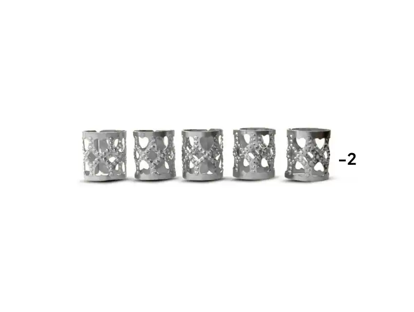 ANILLOS CUFFS SURTIDOS PARA TRENZAS  10MM X 12MM X 50UN