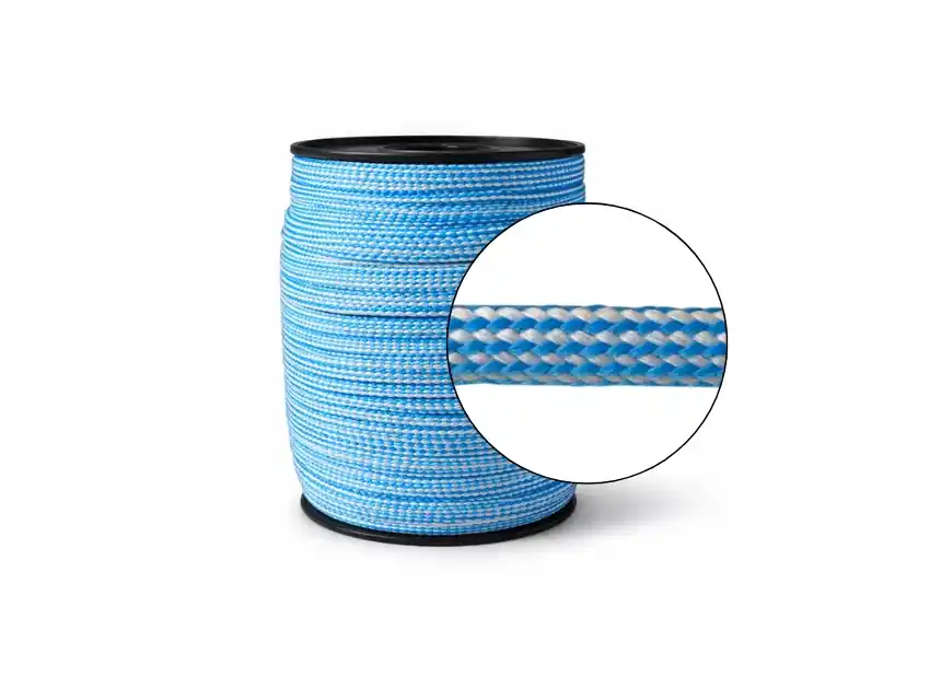 CORDON CHATO POLIESTER TRENZADO ARGENTINA 8MM X 50MTS