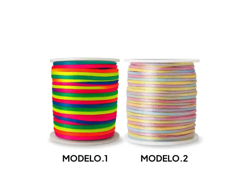CORDON DE SEDA MULTICOLOR X 50YDS