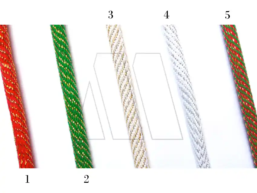 CORDON BROOKLYN NAVIDEÑO RITA 7MM X 10MTS