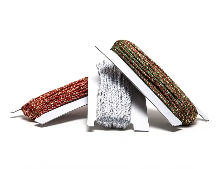 CORDON C/LUREX BROOKLYN RITA  4MM X 20MTS