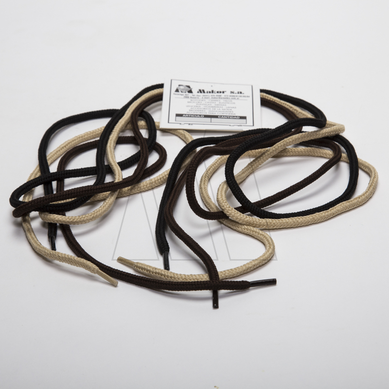 CORDON REDONDO GRUESO P/BORCEGO 1.50MTS X 10 PARES