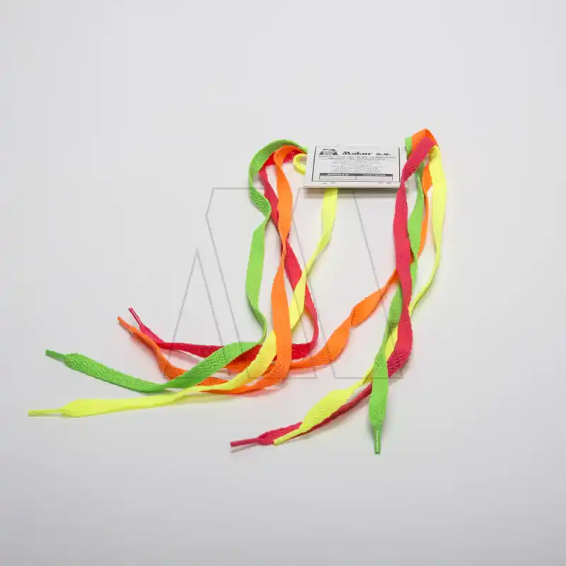 CORDON FLUO P/ZAPATILLAS 90 CM X 10 PARES