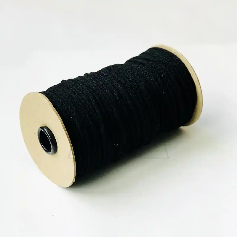 CORDON ALGODON NEGRO 3MM X 100MTS