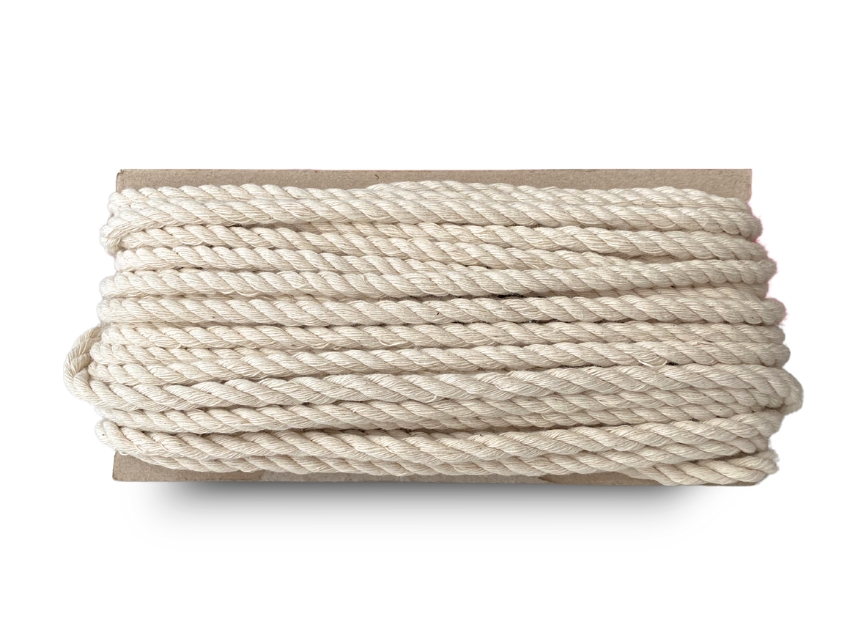  CUERDA DE ALGODON CRUDO MEDIANA 7MM X 20MTS 