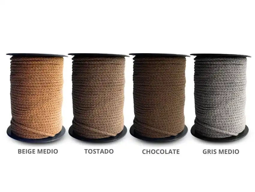 CORDON ALGODON MACRAME 4MM X 50MTS