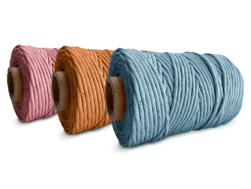 CORDON 100% ALGODON MECHADO 36 HEBRAS COLOR 5MM X 100MTS (300GRS) 