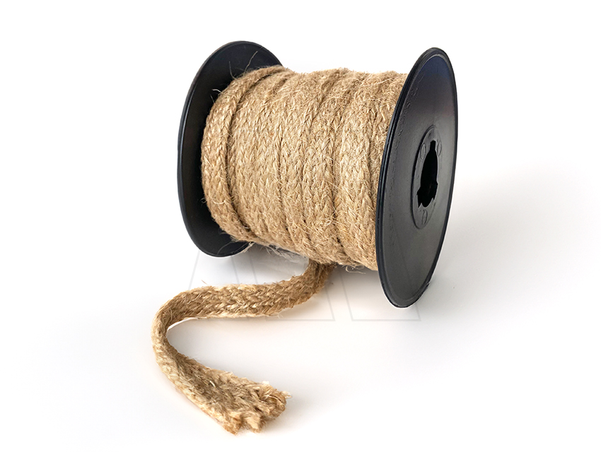 GALON TRENZADO YUTE 10MM X 10MTS