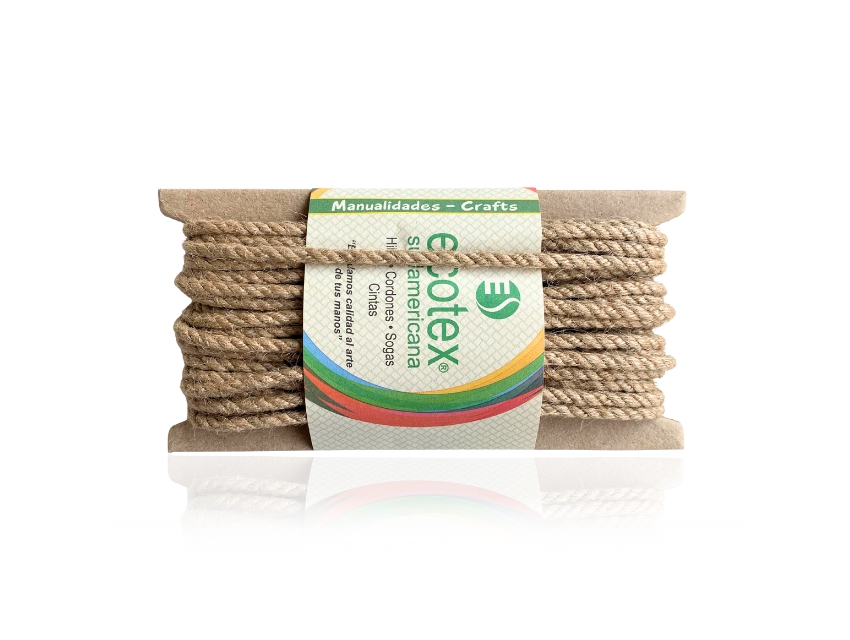 SOGA DE YUTE FINA 4MM X 10MTS