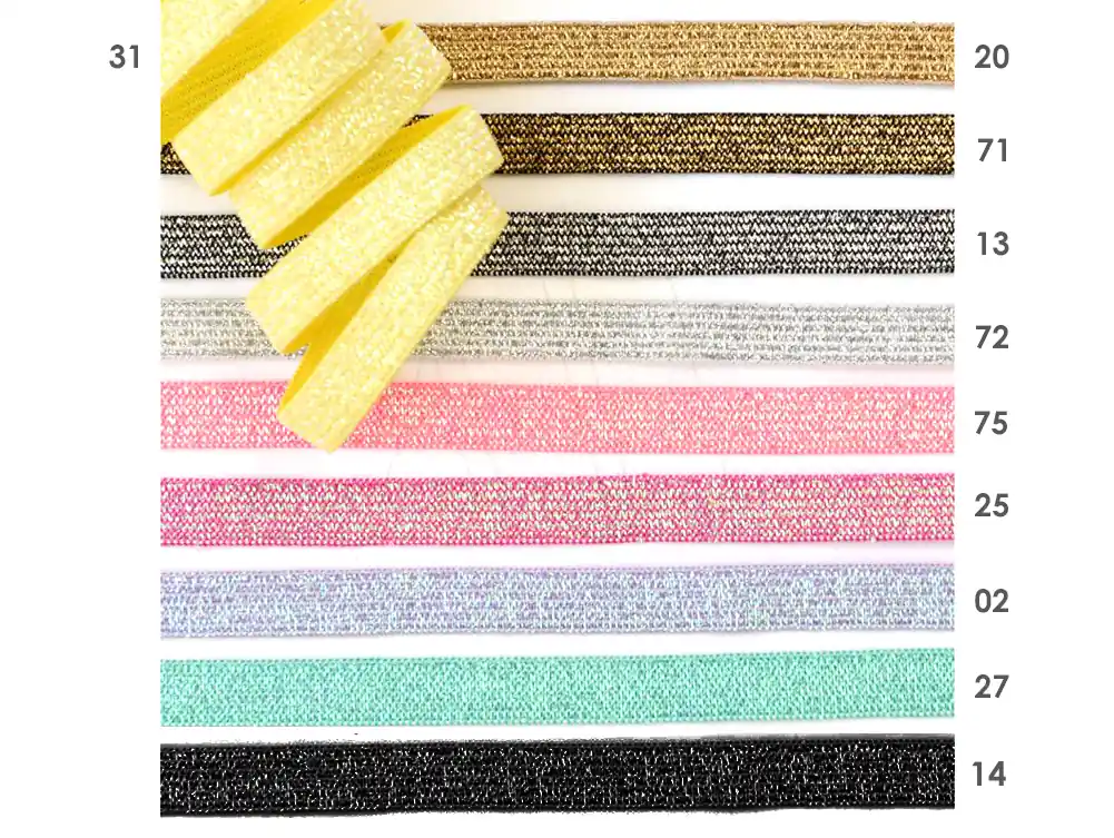 ELASTICO FLASH CORDON DE ORO 10MM X 20MTS