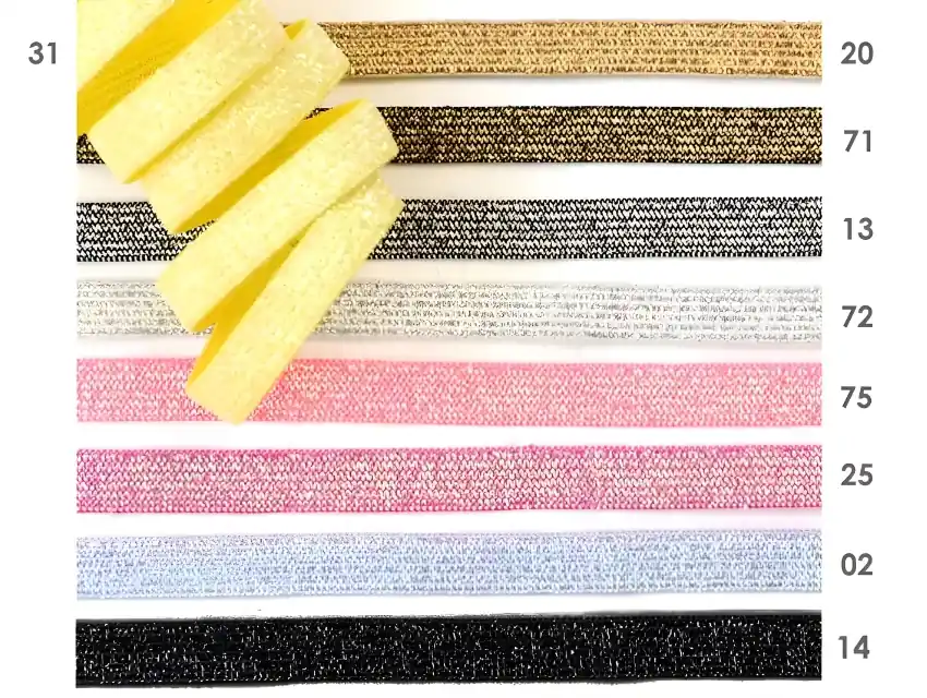 ELASTICO FLASH CORDON DE ORO 10MM X 20MTS