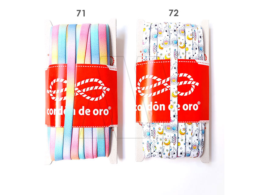 ELASTICO ELOISA CORDON DE ORO 1OMM X 20MTS