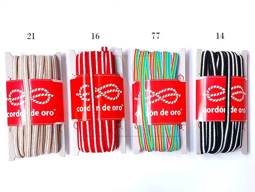 ELASTICO MAIRENA CORDON DE ORO 10MM X 20MTS