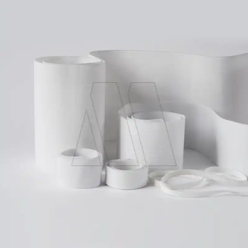 ELASTICO POL C. DE O. BLANCO 80MM X 25MTS