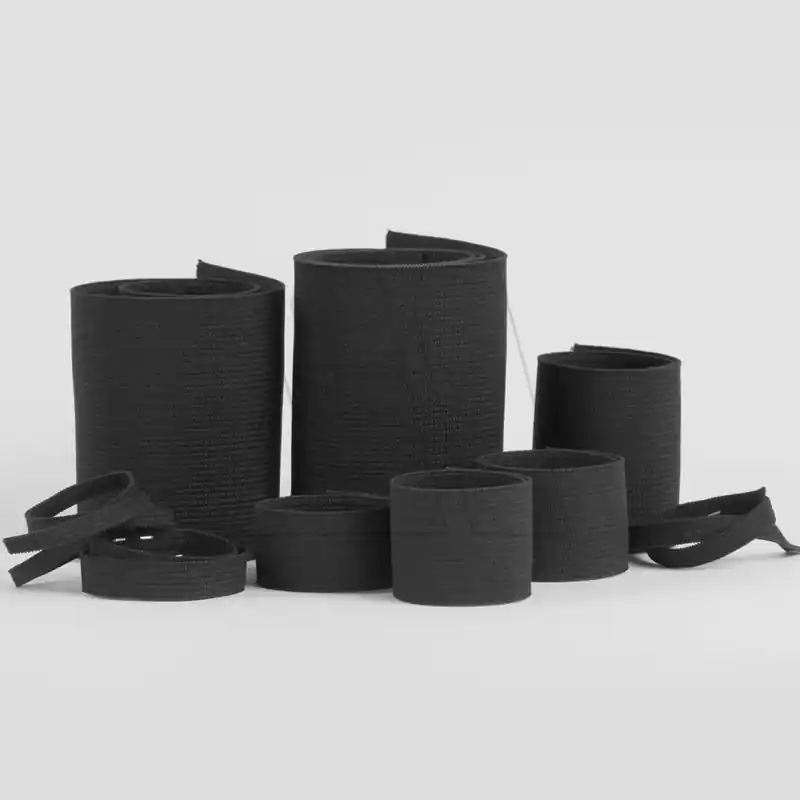 ELASTICO POL C. DE O. NEGRO 120MM X 10MTS