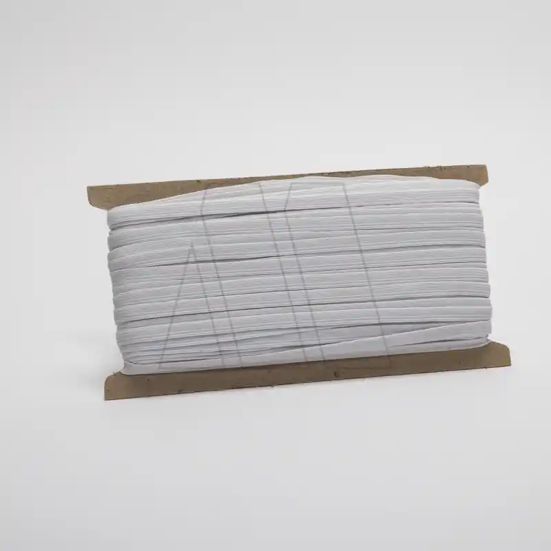 ELASTICO POL LISO BENTLEY Nº14 BLANCO 6MM X 50MTS