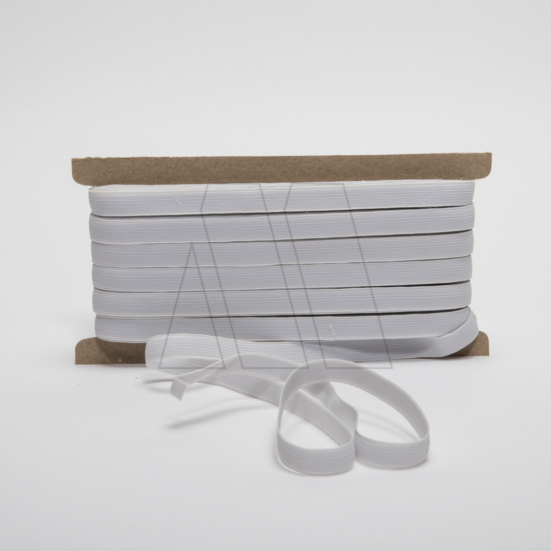 ELASTICO POL LISO BENTLEY Nº22 BLANCO 10MM X 50MTS