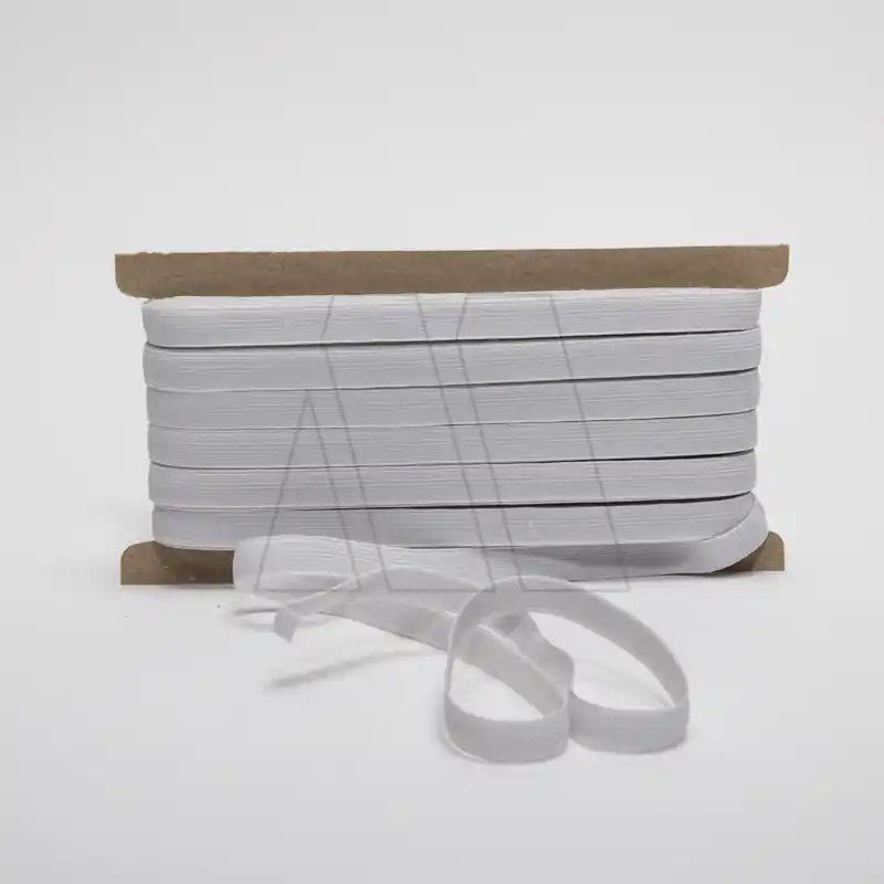 ELASTICO POL LISO BENTLEY Nº22 BLANCO 10MM X 50MTS