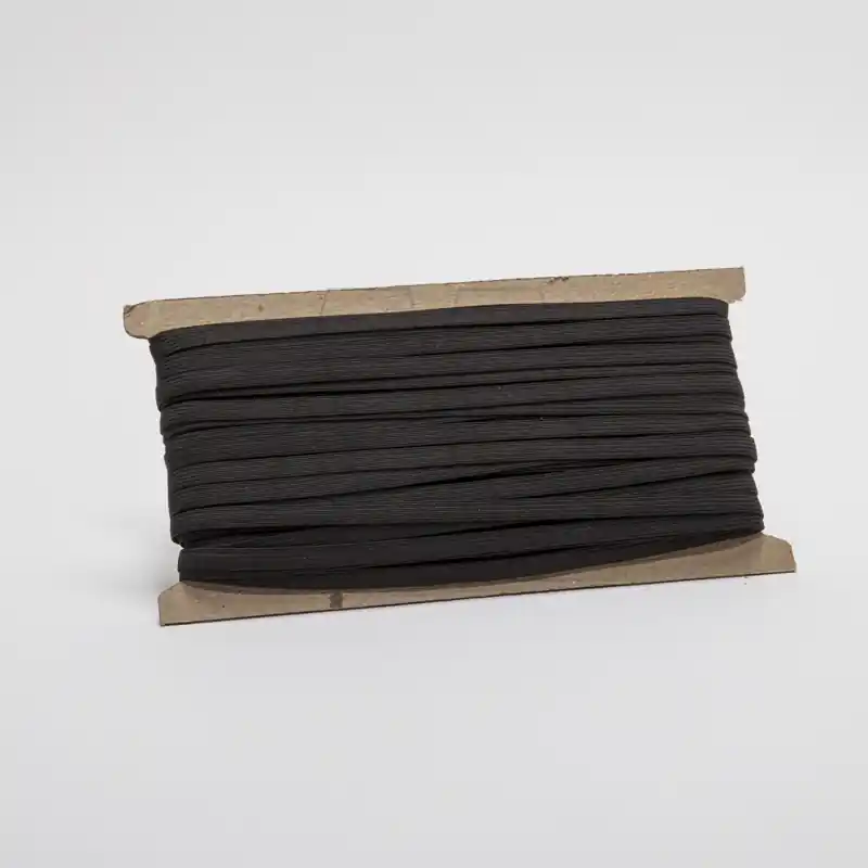 ELASTICO POL LISO BENTLEY Nº14 NEGRO 6MM X 50MTS